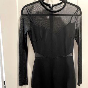 ASTR Black Mini Dress